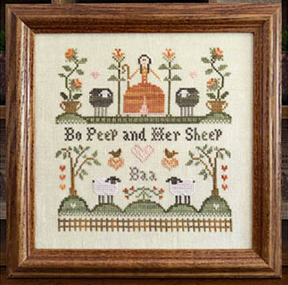 Bo Peep And Her Sheep