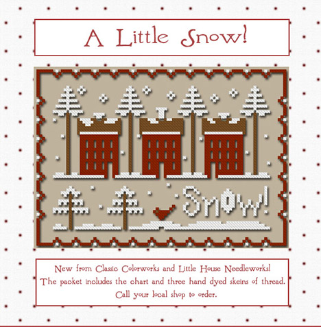 A Little Snow Thread Kit 