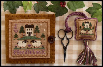 Wool Needlewook & Scissor Fob