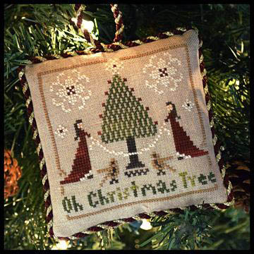 Sampler Tree Ornament #2 - Oh Christmas Tree