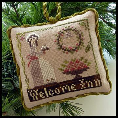Sampler Ornament #9 - Welcome Inn
