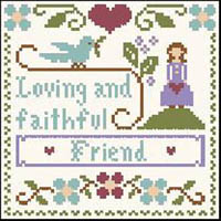 Little Women Virtues - Loving and Faithful Thread Kit