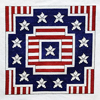 Holiday Squares Stars 'n' Stripes