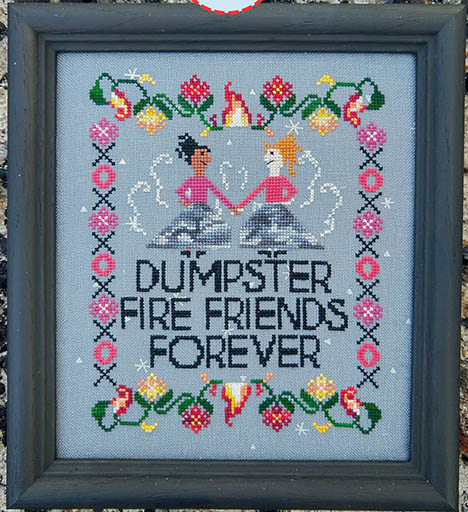 Dumpster Fire Friends Forever