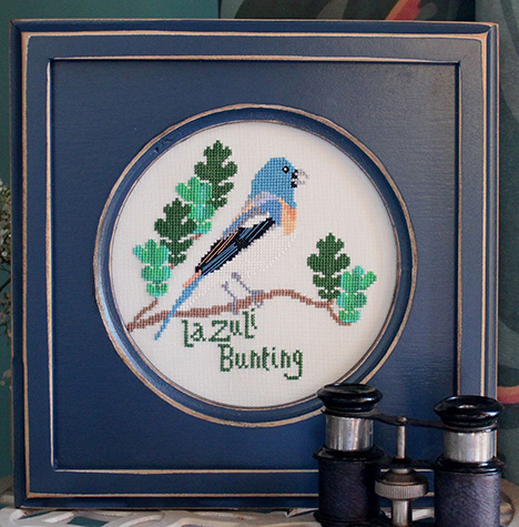 Bird Crush Club #5 - Lazuli Bunting