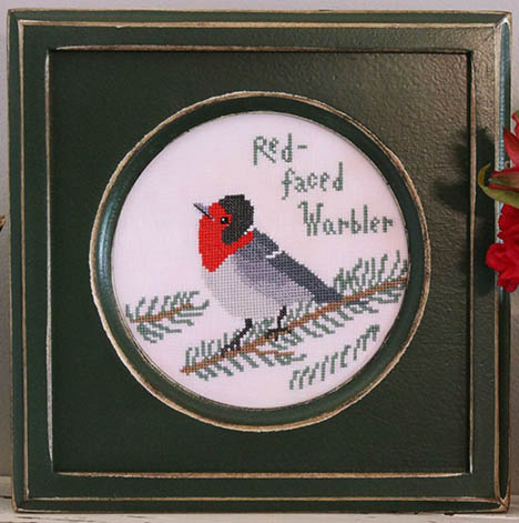 Bird Crush Club #12 - Red-Faced Warbler