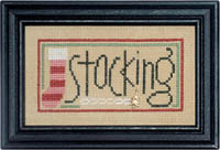 Christmas Double Flip:  Holly & Stocking