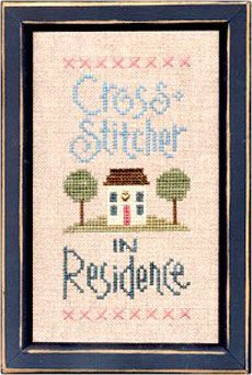 Cross Stitcher In Residence