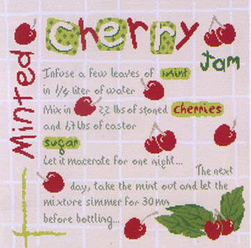 Minted Cherry Jam