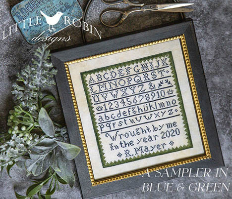 Sampler In Blue & Green