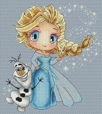 Elsa and Olaf