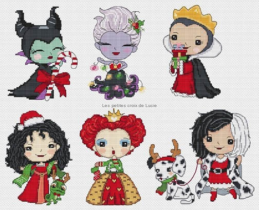 Princesses of Evil Celebrate Christmas