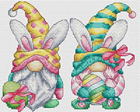 Mr and Mrs Easter Gnome