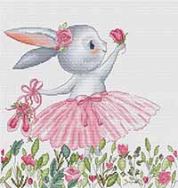 Bunny In Wildflowers