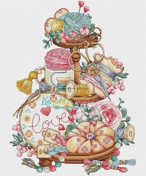 Needlework Tiered