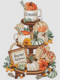 Pumpkins On Platter