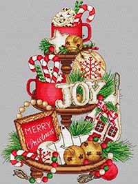 Christmas Sweet on Platter