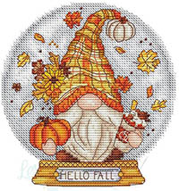 Snow Globe Fall Gnome