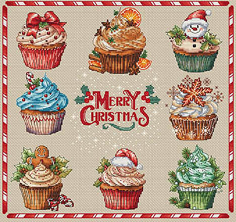 Merry Christmas Cupcakes