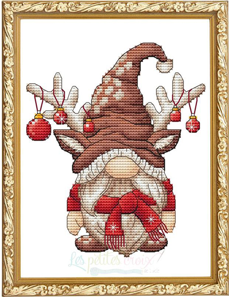 Christmas Reindeer Gnome