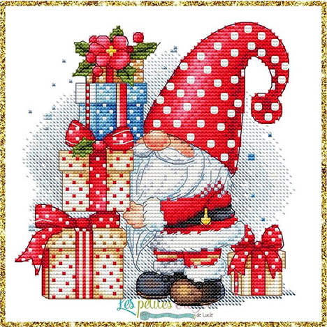 Christmas Gnome and Gifts 2024