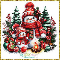 Snowmen Family