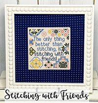 Stitching With Friends
