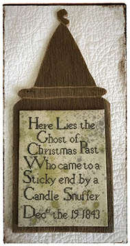 Ghost of Christmas Past Tombstone