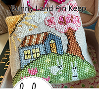 Seasonal Pin Cushion - Bunny Land Pin Keep