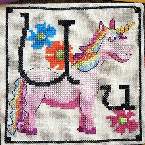 Animal Alphabet - Ulinda Unicorn