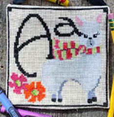 Animal Alphabet  A - Allie Alpaca