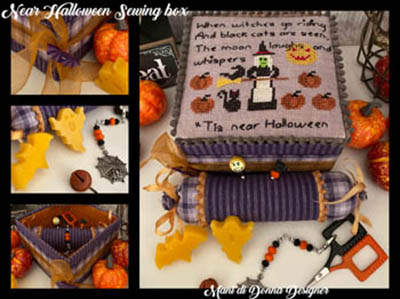 Near Halloween Sewing Box