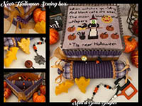 Near Halloween Sewing Box