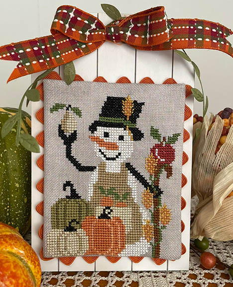Snowman Series Autumn - The Pumpkins Snowman