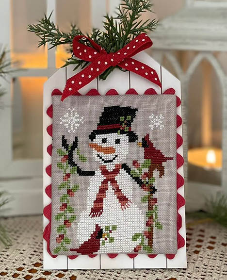 Snowman Series Winter - The Cardinals' Snowman