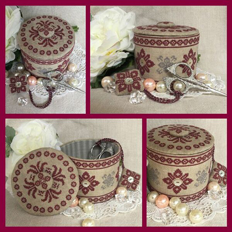 Purple Symphony Sewing Box