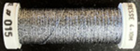 Grey Blue #4 Au Ver A Soie Metllic Braid