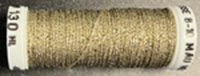 Platinum Gold Hi-Luster #4 Au Ver A Soie Metllic Braid
