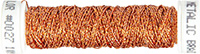 Orange #4 Au Ver A Soie Metllic Braid