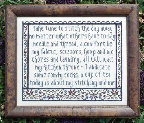 My Stitching and Me