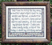 My Stitching and Me