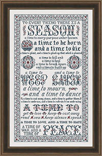 To Everything There is a Season