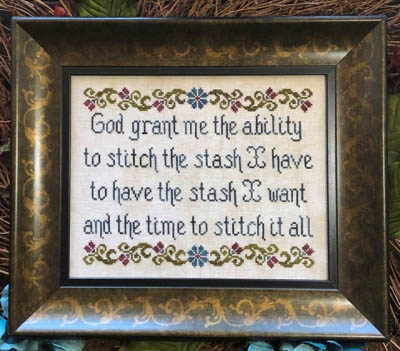 Time to Stitch - A Serenity-ish Prayer