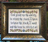 Time to Stitch - A Serenity-ish Prayer