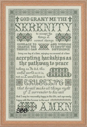 Serenity Prayer