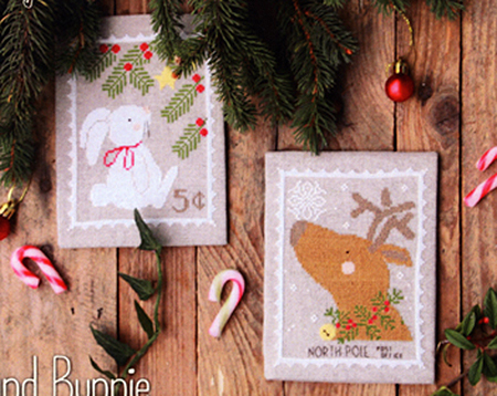 Nose Up: Reindeer and Bunny