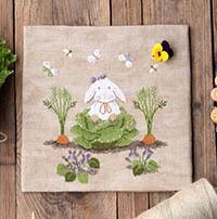 Rabbit In Lettuce
