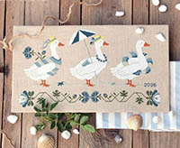 Geese At The Sea