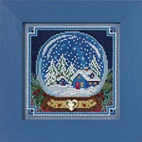2017 Winter Button & Bead - Snow Globe