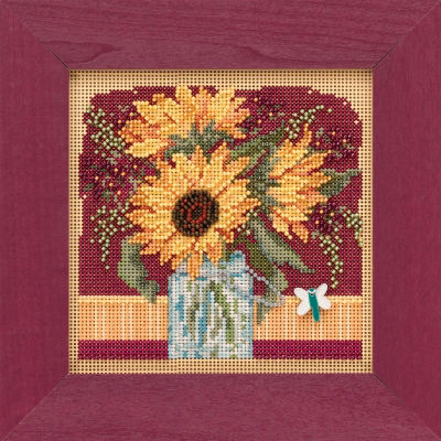 2019 Autumn Button & Bead - Sunflower Bouquet